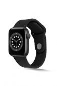 Apple Watch 38/40mm Örgü Solo Kordon Siyah