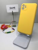 iPhone 11 Pro Silikon Telefon Kılıfı Sarı