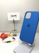 iPhone 12 Pro Max Lansman Silikon Telefon Kılıfı Mavi