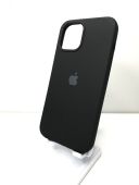 iPhone 12 Pro Max Lansman Silikon Telefon Kılıfı Siyah
