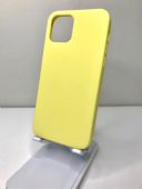 iPhone 12 Pro Max Silikon Telefon Kılıfı Neon Sarı