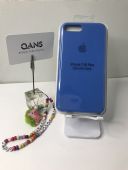 iPhone 7 Plus Lansman Silikon Telefon Kılıfı Mavi
