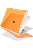 HardShell Case MacBook Pro 13inç Şeffaf-Turuncu