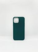 iPhone 13 Pro Max Silikon Telefon Kılıfı Koyu Yeşil