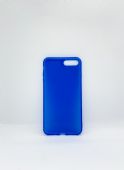iPhone 7 Plus Silikon Telefon Kılıfı Mavi