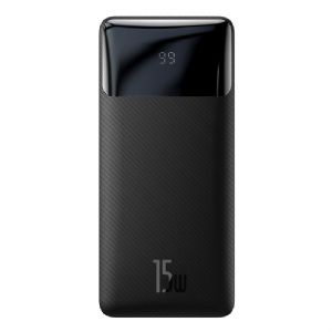 Baseus Bipow Overseas Edition Dijital Ekranlı 15W 10.000 mAh PowerBank